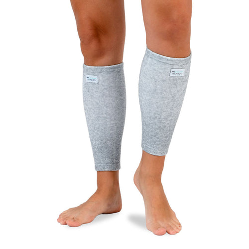 Premium Bamboo Calf Compression Sleeve for shin splints and muscle recovery