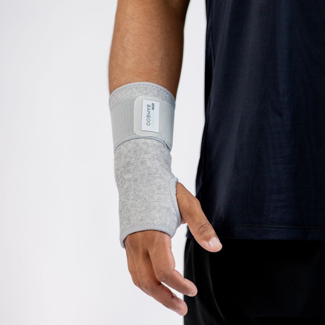 Premium Bamboo Wrist Support Sleeve for carpal tunnel and RSI relief