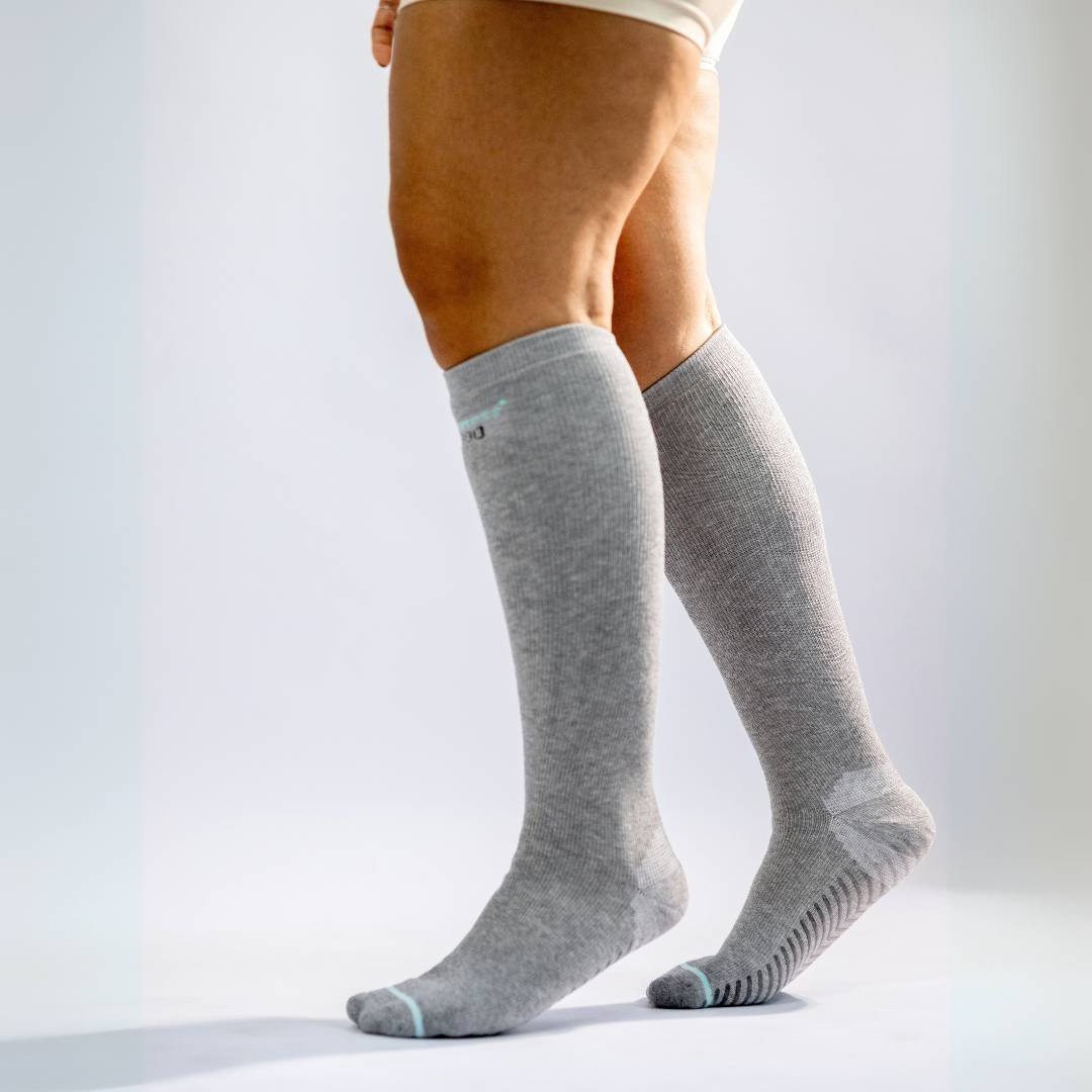 Premium Bamboo Compression Socks for varicose veins and leg fatigue